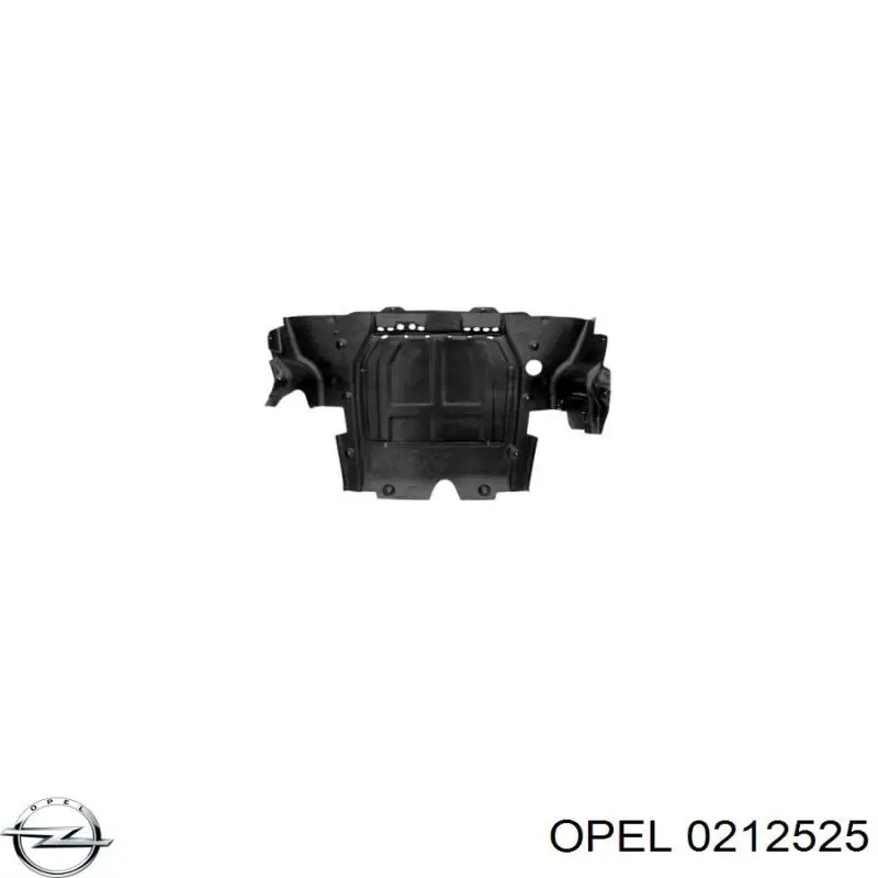 Защита моторного отсека Opel 0212525 цена, от 35.50 USD