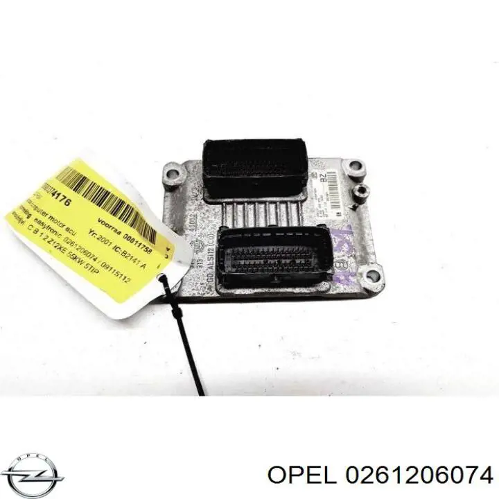 Купить 0261206074 Opel Электронный блок управления двигателем