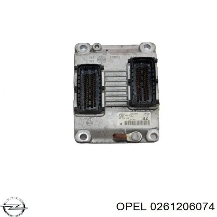 0261206074 Opel Мозги двигателя