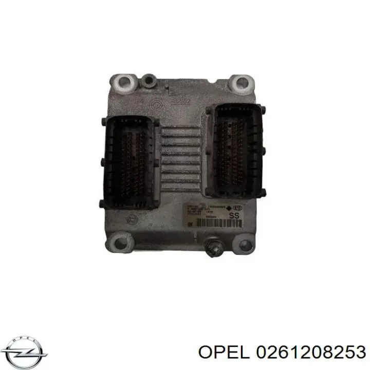 0261208253 Opel Мозги двигателя