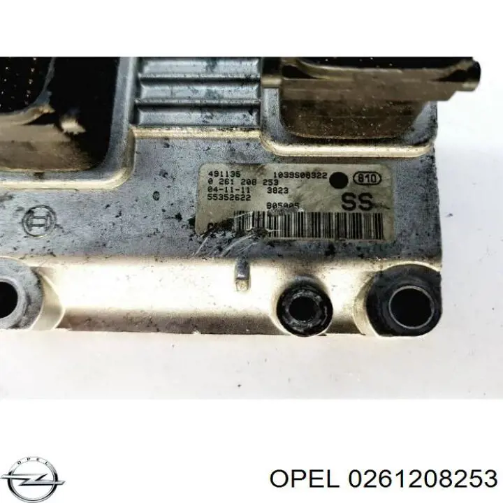 Купить 0261208253 Opel Электронный блок управления двигателем