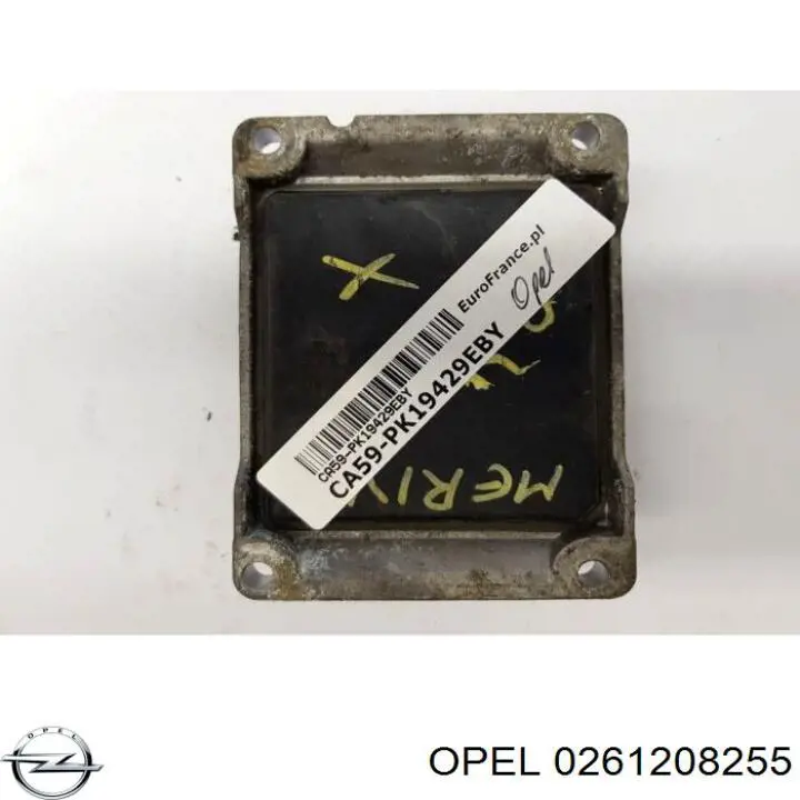 Модуль управления двигателем Opel 0261208255