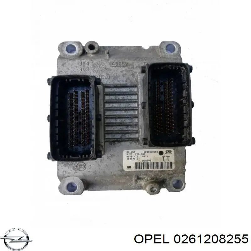 0261208255 Opel Мозги двигателя