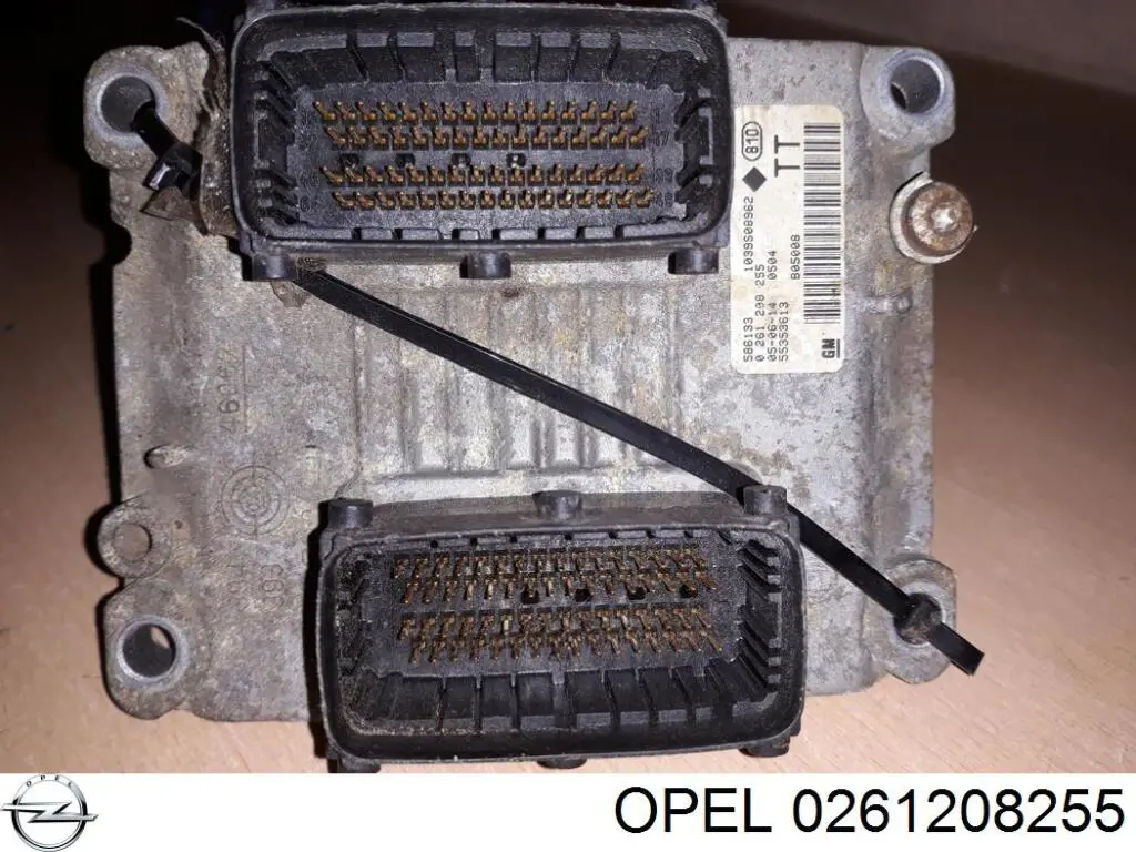 Блок управления двигателем 0261208255 Opel