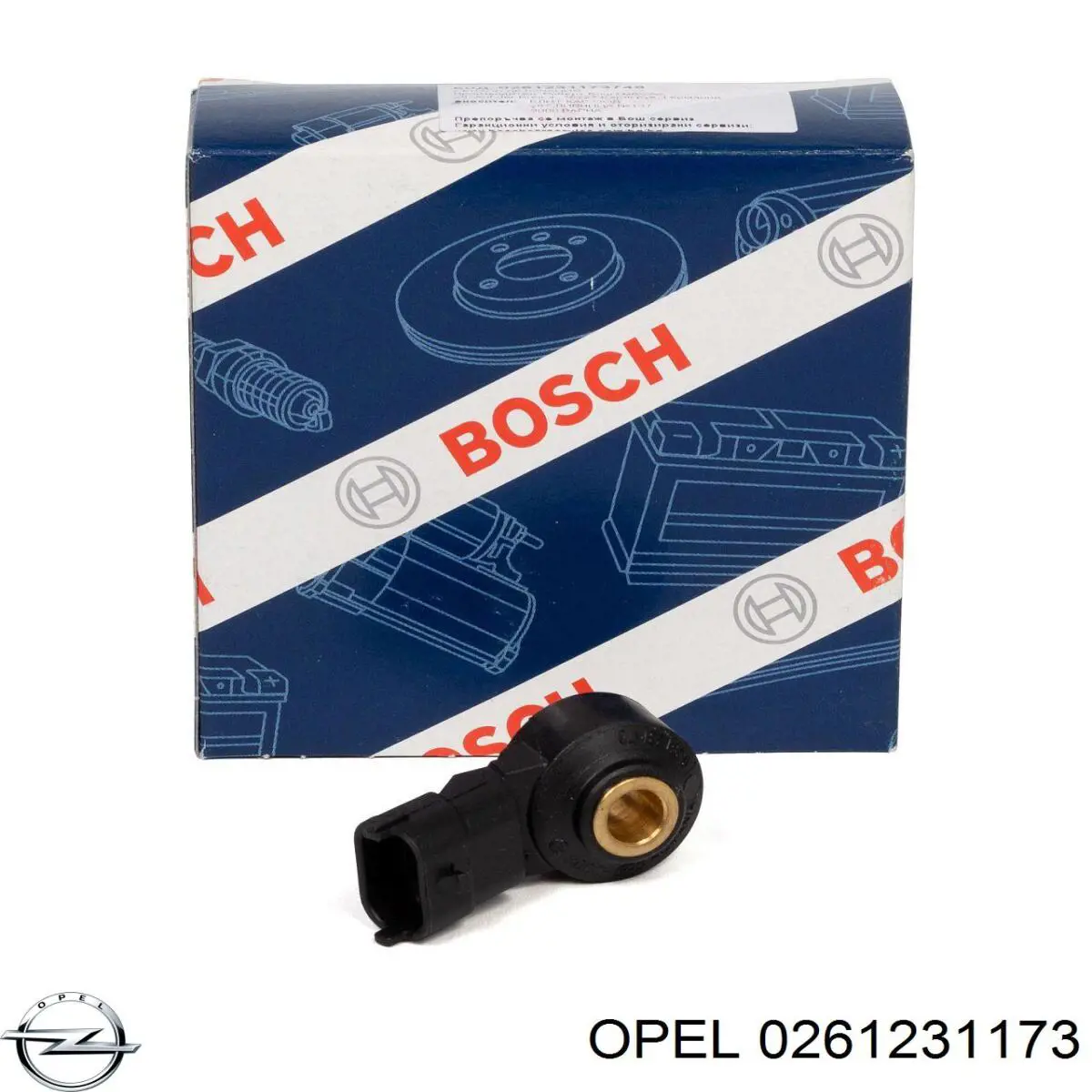0261231173 Opel датчик детонации