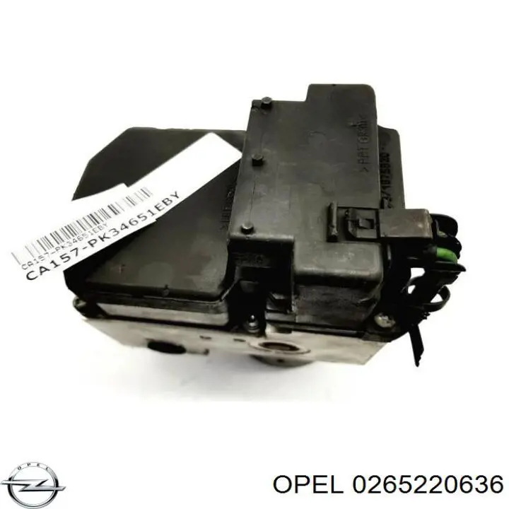 0265220636 Opel ЭБУ ABS