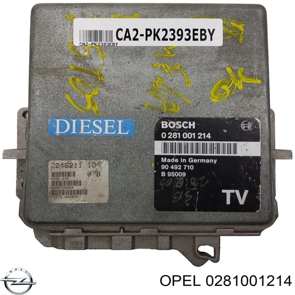 Мозги двигателя на Opel Omega B 25, 26, 27