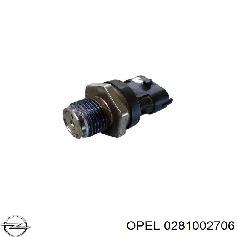 0281002706 Opel regulador de pressão de combustível na régua de injectores