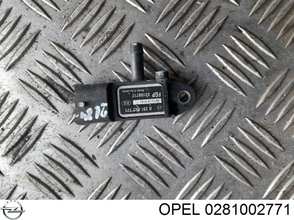 Купить 0281002771 Opel Датчик давления выхлопных газов