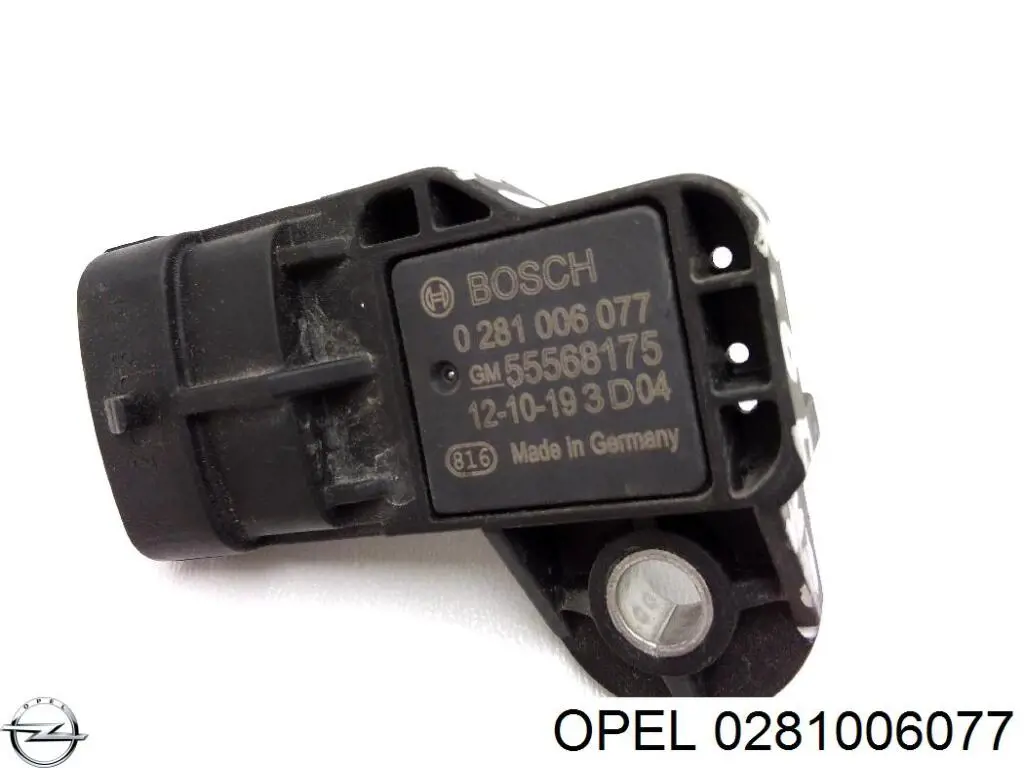 0281006077 Opel Датчик давления воздуха