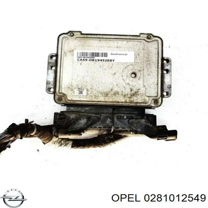 Купить 0281012549 Opel Электронный блок управления двигателем