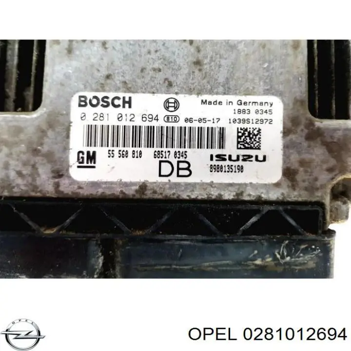  0281012694 Opel