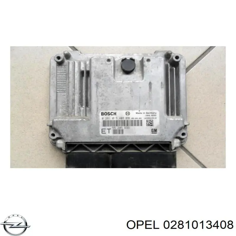 ЭБУ двигателем Opel 0281013408 цена, от 90.76 USD