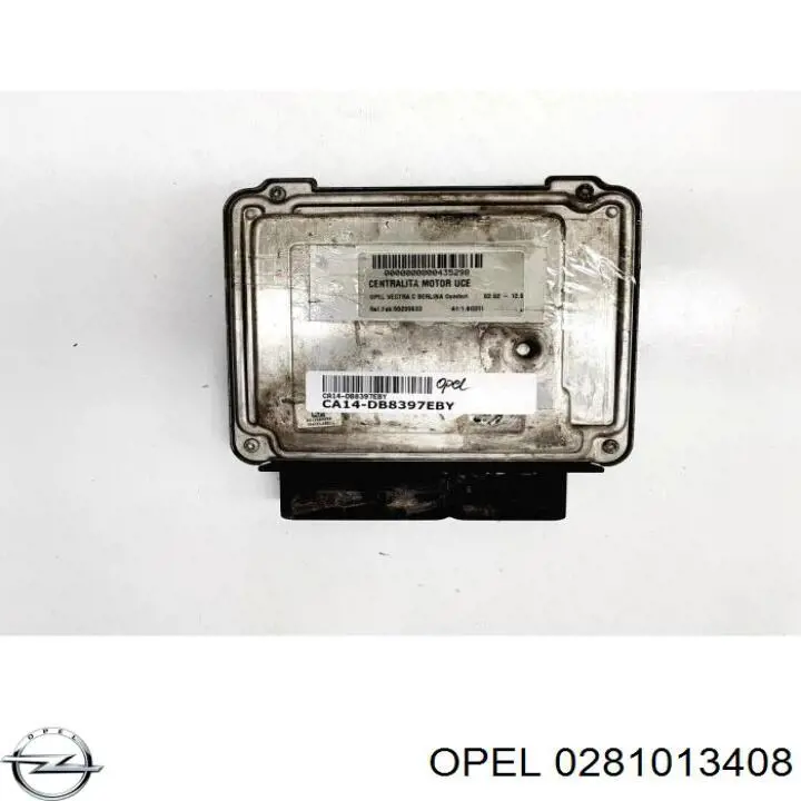 0281013408 Opel Мозги двигателя
