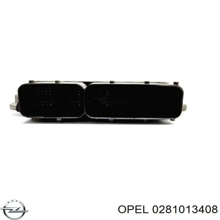 Блок управления двигателем 0281013408 Opel
