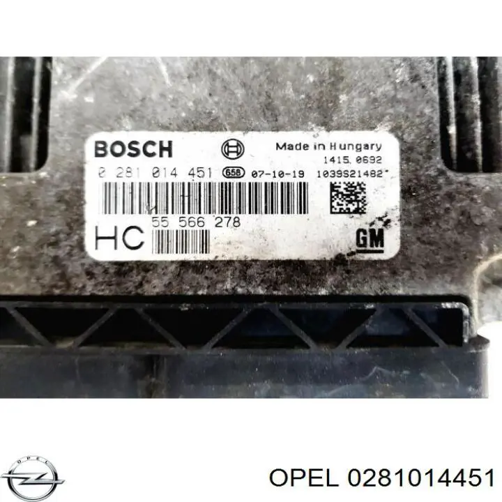  Opel 0281014451 цена, от 98.76 USD