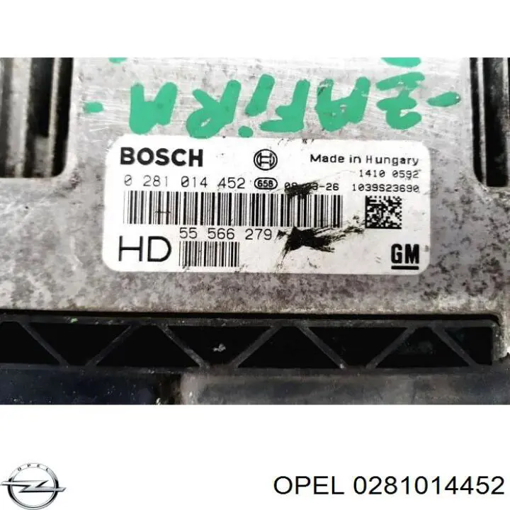  0281014452 Opel