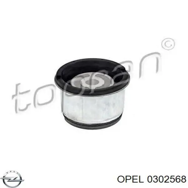 0302568 Opel сайлентблок (подушка передней балки (подрамника))