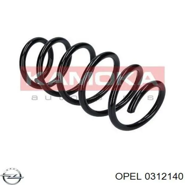 Пружина амортизатора передняя Opel 312140 цена, от 13.79 USD
