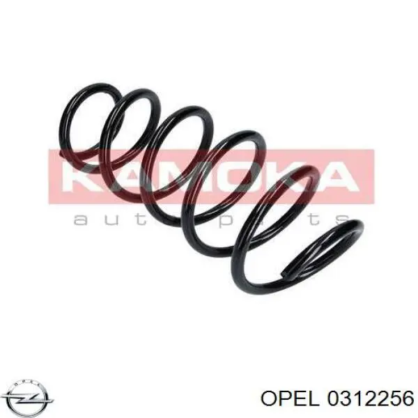 Пружина амортизатора передняя Opel 0312256 цена, от 21.09 USD