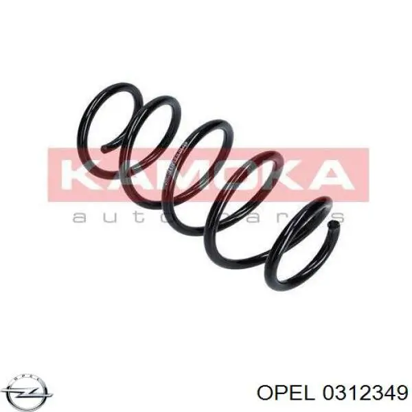 03 12 349 Opel пружина передняя