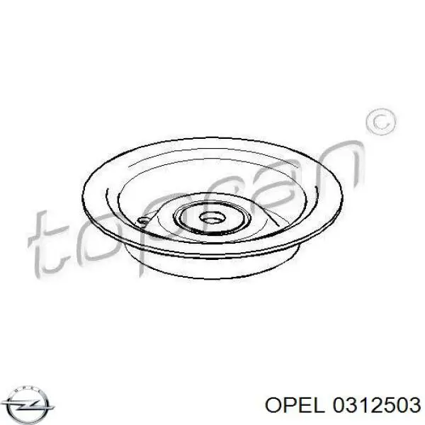 Опорный подшипник амортизатора 0312503 Opel
