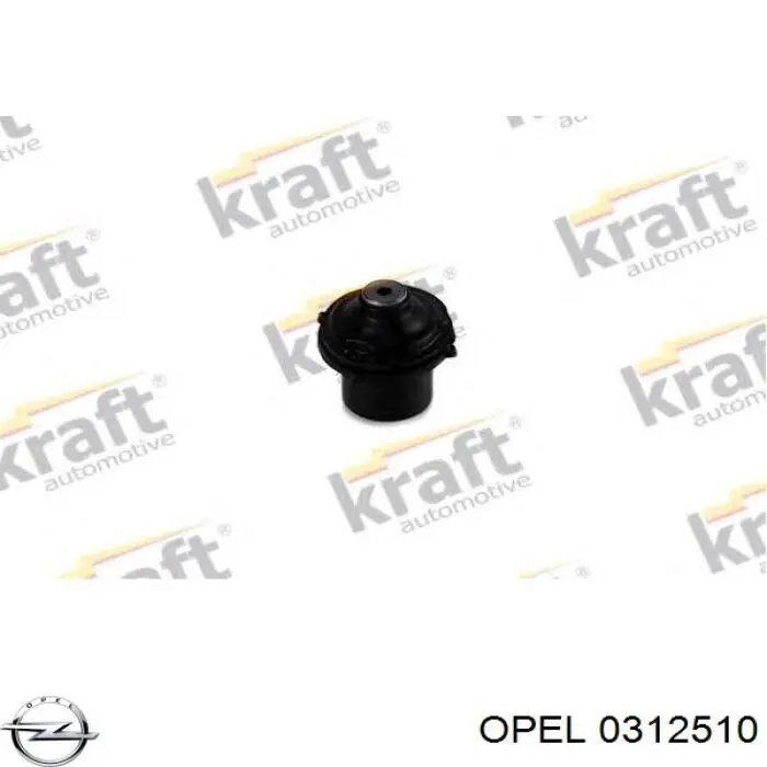 0312510 Opel буфер (отбойник амортизатора переднего + пыльник)