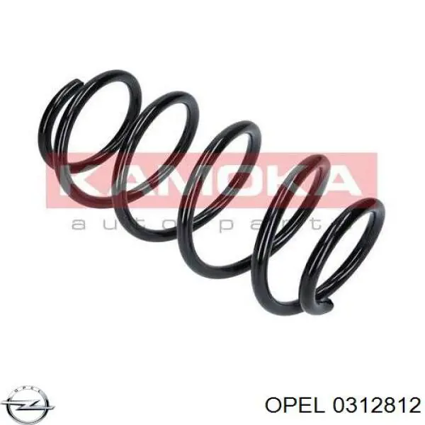 Передняя пружина 0312812 Opel