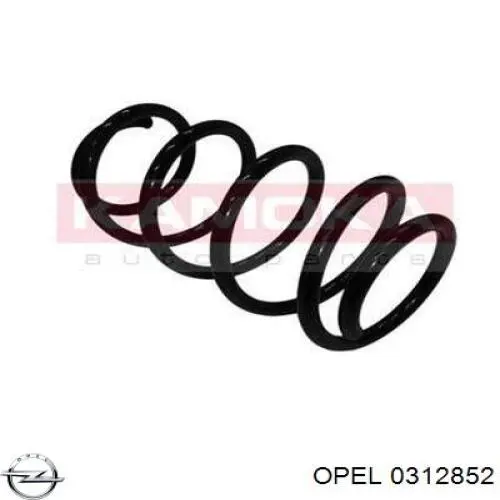 Купить 312852 Opel Винтовая пружина подвеска