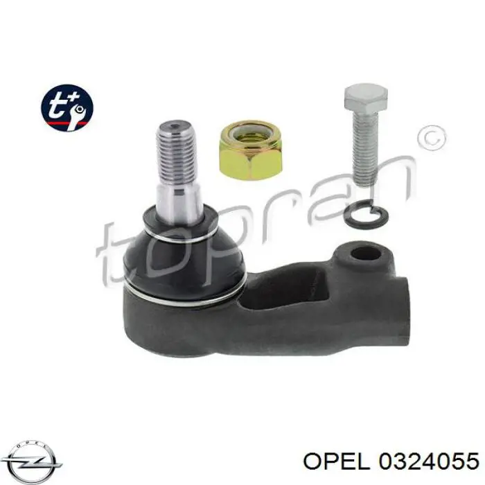 Рулевой наконечник 0324055 Opel
