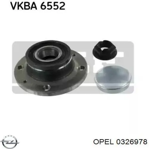 Купить 0326978 Opel Гайка передней ступицы