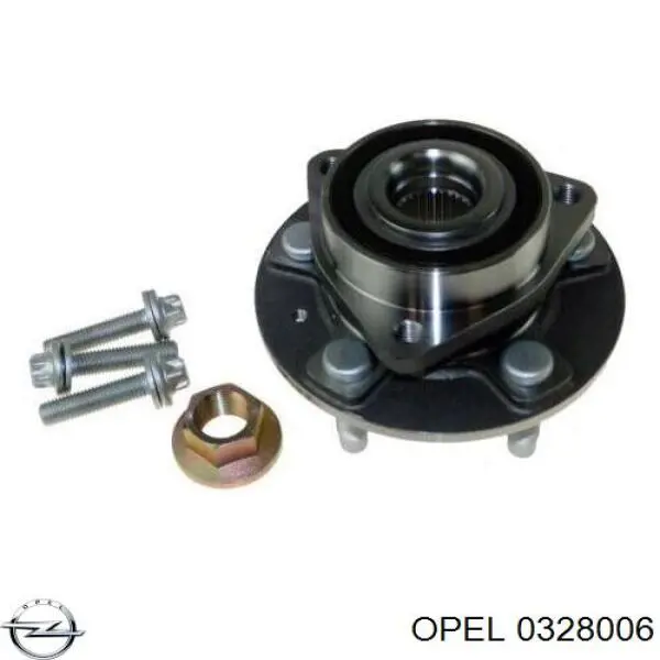 0328006 Opel Ступица задняя