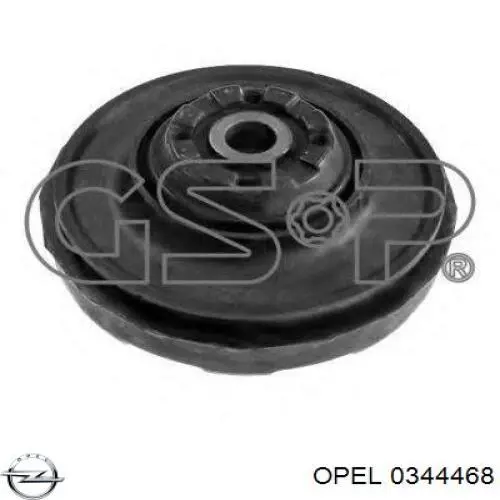 0344468 Opel опора амортизатора переднего