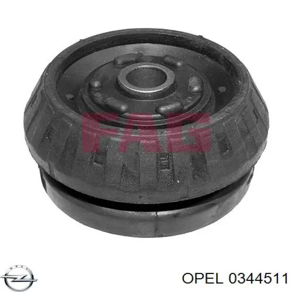 Опора стойки амортизатора переднего Opel 0344511 цена, от 15.81 USD