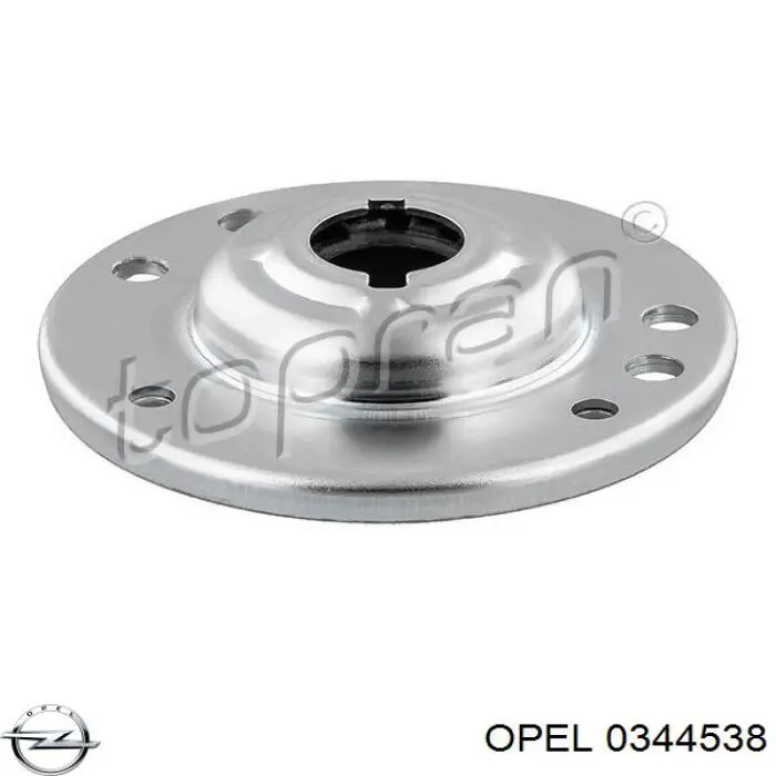 0344538 Opel опора амортизатора переднего