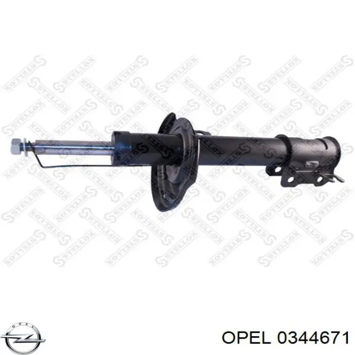 Амортизатор передний правый Opel 0344671