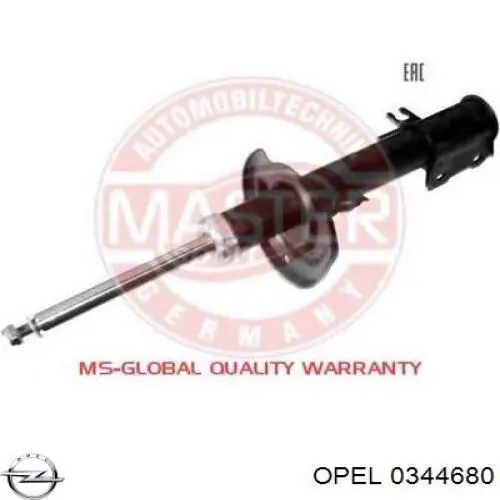 Амортизатор передней подвески левой Opel 0344680 цена, от 53.53 USD