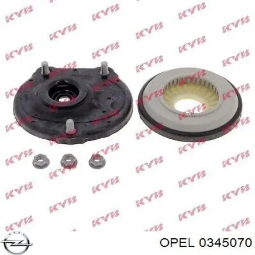 Опора амортизатора переднего левого Opel 0345070 цена, от 25.31 USD