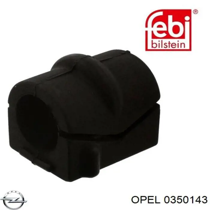 Втулка переднего стабилизатора Opel 0350143 цена, от 2.82 USD