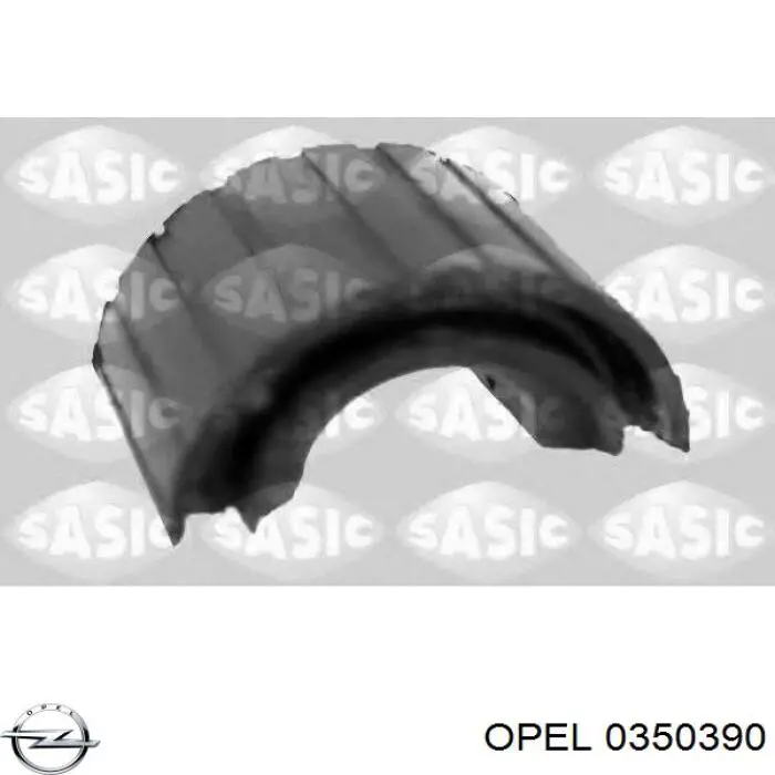 0350390 Opel втулка стабилизатора переднего верхняя