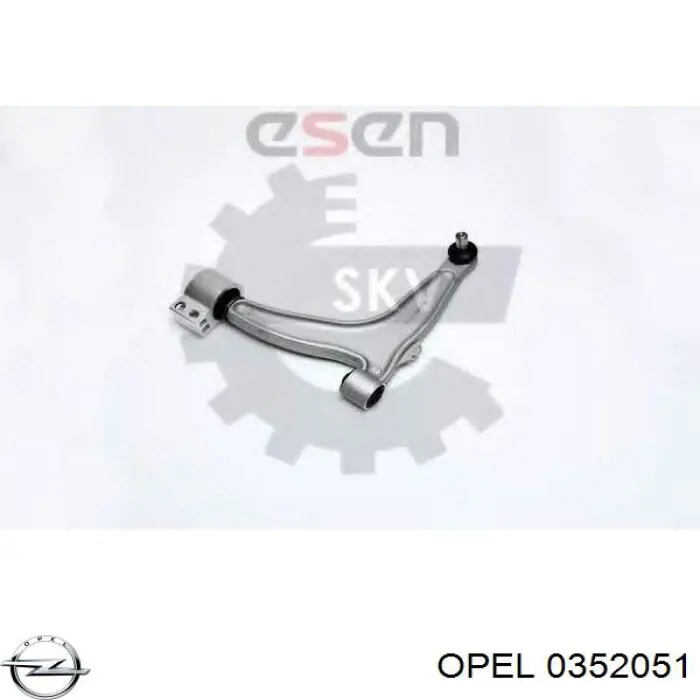 Купить 0352051 Opel Рычаг передней подвески левый