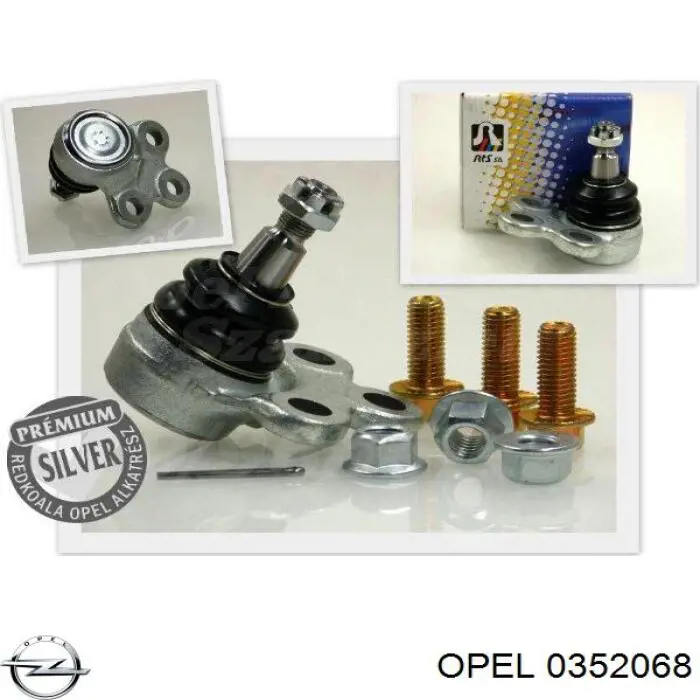 Шаровая опора 0352068 Opel