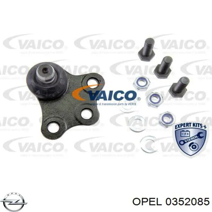 Купить 0352085 Opel Шаровая опора, нижняя, левая