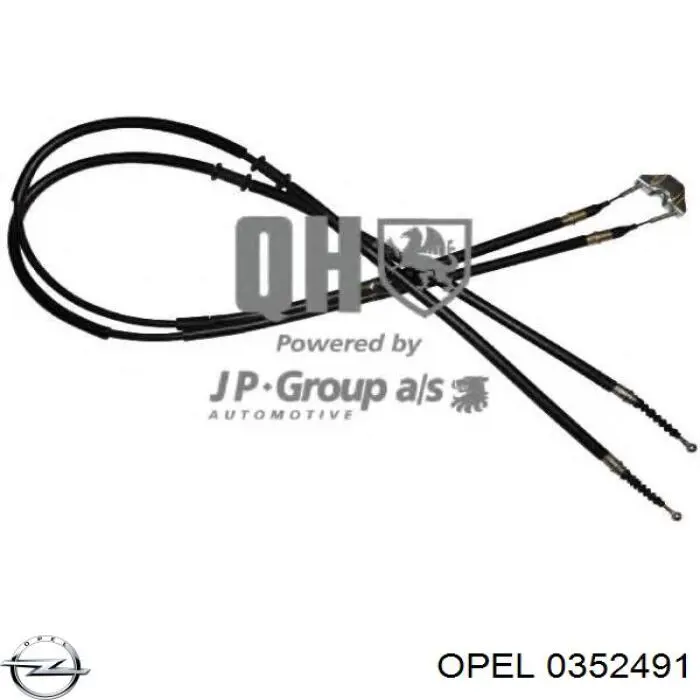 Сайлентблок переднего рычага 0352491 Opel