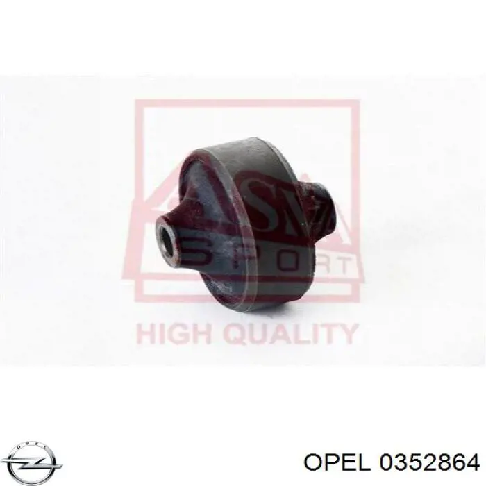 Купить 0352864 Opel Сайлентблок нижний передней подвески