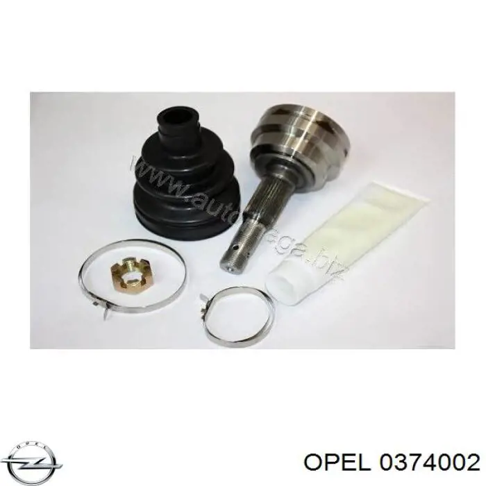 0374002 Opel шрус наружный передний