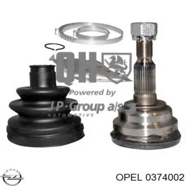 Купить 0374002 Opel Внешняя граната