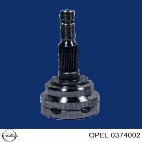 Граната колесная Opel 0374002 цена, от 23.62 USD