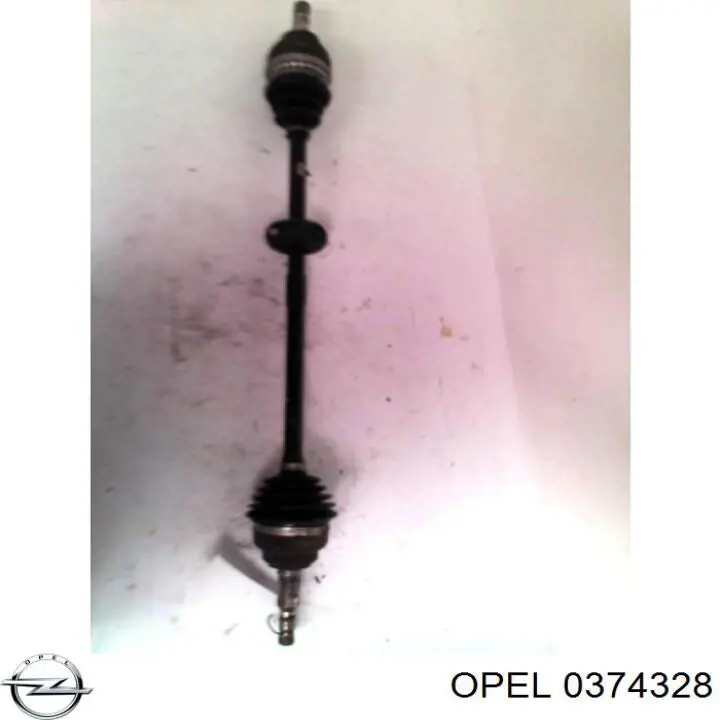 Правая полуось 0374328 Opel