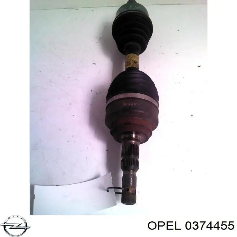Привод передний левый Opel 0374455 цена, от 187.04 USD